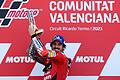 Francesco Bagnaia       -  Francesco Bagnaia kämpft um den Titel in der MotoGP-Serie.