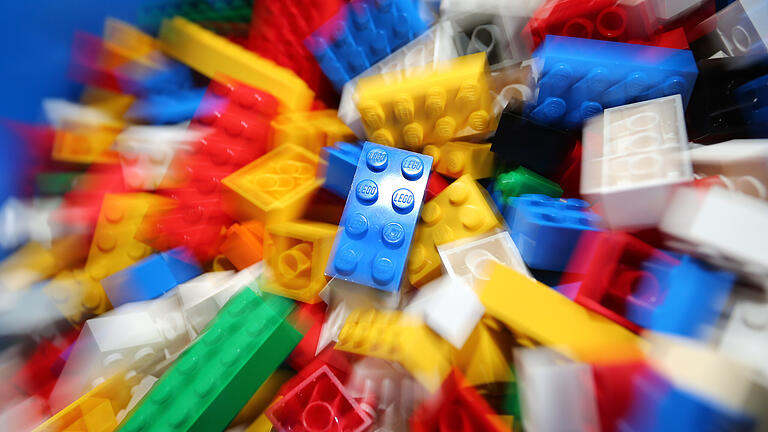 Lego-Steine. Lego-Steine.