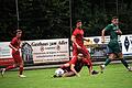 Testspiel: FC Fuchsstadt - TSV Abtswind       -  War im Testspiel gegen den TSV Abtswind einmal mehr ein umsichtiger Abwehrchef: Fuchsstadts Sebastian Bartel (vorne).