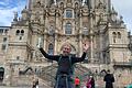 Nach über 3000 Kilometern am Ziel angekommen. Gerhard Tröger hat es bis nach Santiago de Compostela geschafft.       -  Nach über 3000 Kilometern am Ziel angekommen. Gerhard Tröger hat es bis nach Santiago de Compostela geschafft.
