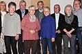 Neues Vorstandsteam beim VdK Marktheidenfeld (von links): Kreisgeschäftsführerin Aurica Gruber, Ingrid Hartwig, Harald Hock, Ingeborg Weis, Peter Schmitt, Andrea Dürr, Vorsitzender Günter Staub, Hannelore Schäfer und Kreisvorsitzender Elmar Rüb.