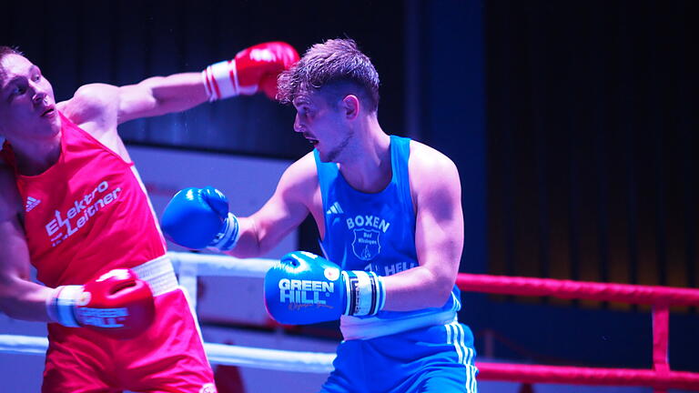 Das war die 5. Boxnacht des TSV Bad Kissingen       -  Gewann sein Duell: Bert Piontek vom TSV Bad Kissingen.