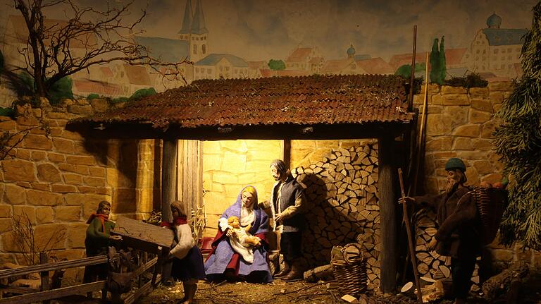 Ärmliche Idylle an der Stadtmauer. Ärmliche Idylle an der Stadtmauer. 