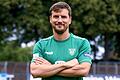 Ein Kämpfer: Markus Einsiedler hat nach monatelangen Bandscheiben-Problemen in seinem ersten Punktspiel für den FC 05 Schweinfurt prompt getroffen.