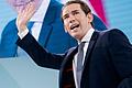 AUSTRIA-VOTE-PARLIAMENT-POLITICS       -  Sebastian Kurz feiert seinen Wahlsieg.