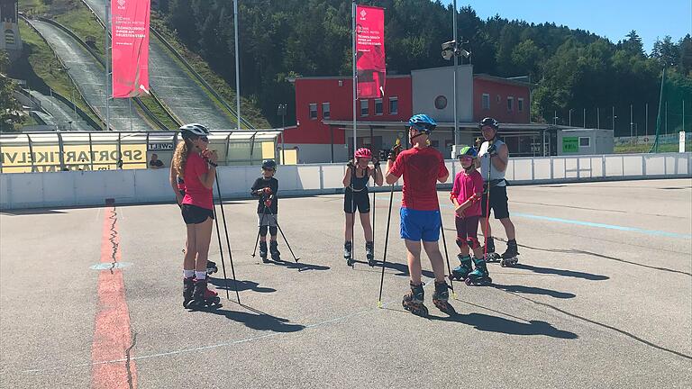 Trainingslehrgang Villach der Rhöner Skispringer. Trainingslehrgang Villach der Rhöner Skispringer.