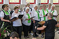 Musikalisch begleitete der Gesangverein &quot;Liederkranz&quot; Mittelsinn unter der Leitung von Ingo Blum den Kommersabend der Mittelsinner Wehr