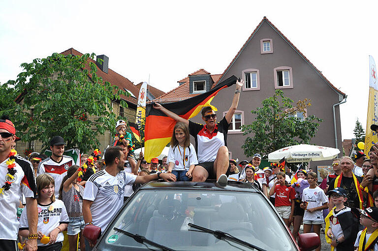 Der Sender tv mainfranken hatte zur Dorfwette in Reichenberg aufgerufen - das Ergebnis war überwältigend.