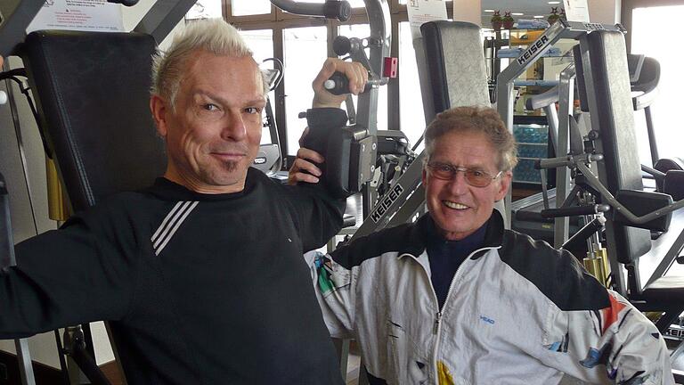 Auch Rudolf Schenker, Kopf der Rockgruppe 'Scorpions', stählte sich bei Fitness-Guru Traub&nbsp; 2009 in St. Moritz für eine Tournee.&nbsp;