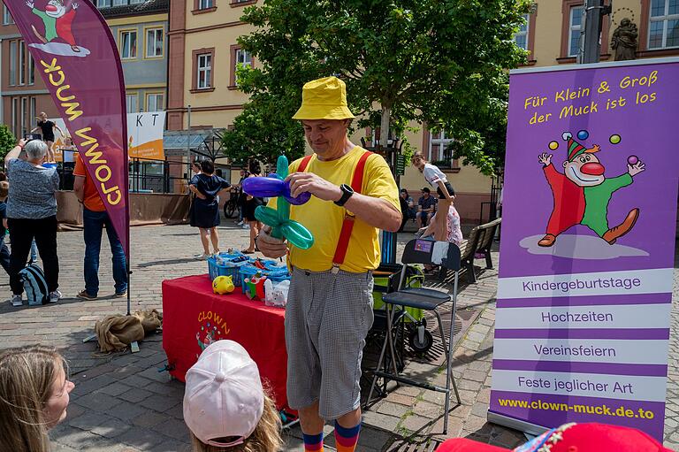 Maimarkt in Karlstadt unter dem Motto: „Karlstadt blüht auf“&nbsp;