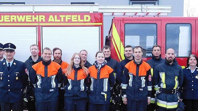 Zwei Gruppen der Feuerwehr Altfeld legten ihre Leistungsprüfung ab.