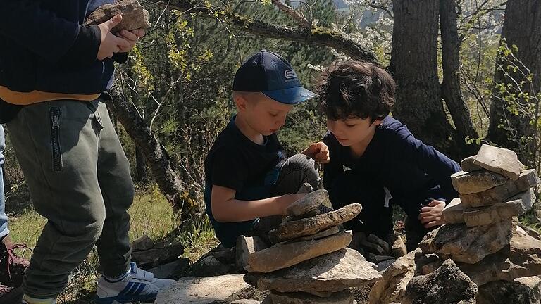 Matti, William und Julian von den Wandermäusen.