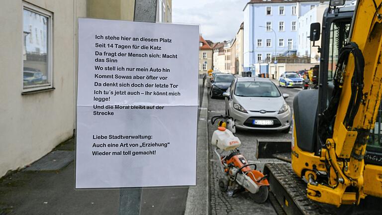 Die Stadt Würzburg kontert unbekanntem Dichter mit einer Dichtung aus dem Rathaus.