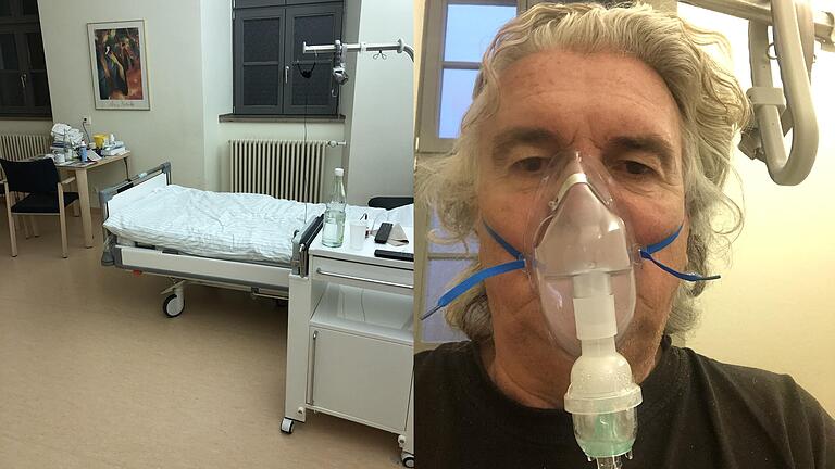 Der ehemalige Würzburger Stadtrat Uwe Dolata hat nur knapp eine Corona-Infektion überlebt. Bilder aus dem Krankenhaus. Der ehemalige Würzburger Stadtrat Uwe Dolata hat nur knapp eine Corona-Infektion überlebt. Bilder aus dem Krankenhaus.