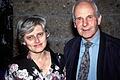 Der Engel und der General: Petra Kelly und Gert Bastian - eine tragische Liebe       -  Petra Kelly und ihr Lebensgefährte Gert Bastian auf einem Foto vom Juni 1992 in München: Ihre Liebe und deren tragisches Ende beleuchtet die WDR-Fernsehdokumentation &bdquo;Der Engel und der General&ldquo; aus dem Jahr 2001.