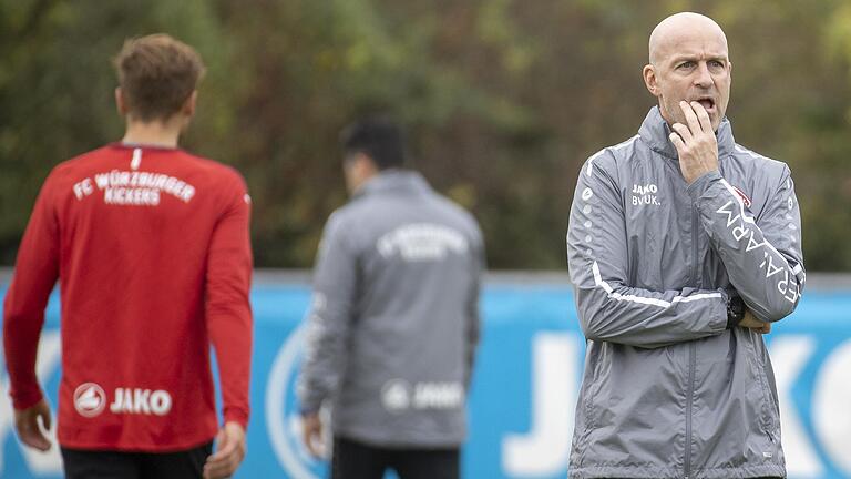 Trifft am Sonntag bei seinem ersten Zweitliga-Spiel auf Greuther Fürth: Kickers-Trainer Marco Antwerpen.