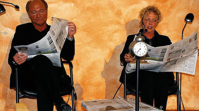 Gestalten die Lesung zum Welthospiztag: Christian Pfitzner, Dagmar Madrenas Gestalten die Lesung zum Welthospiztag: Christian Pfitzner, Dagmar Madrenas