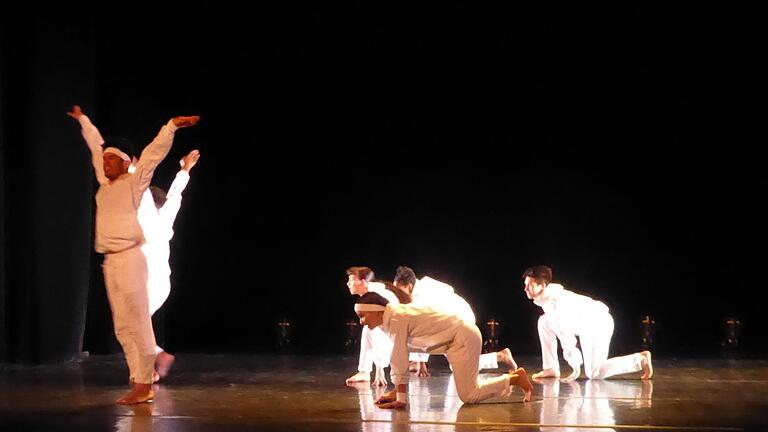 'Schneller, weiter, höher!' - Das olympische Motto in der ironischen Brechung durch das Ballett Dance Works Chicago aus dem 21. Jahrhundert zur Ballettmusikikone des klassischen Balletts aus dem 19. Jahrhundert, 'Schwanensee' von Peter Iljitsch Tschaikowski.  Foto: Thomas Ahnert       -  'Schneller, weiter, höher!' - Das olympische Motto in der ironischen Brechung durch das Ballett Dance Works Chicago aus dem 21. Jahrhundert zur Ballettmusikikone des klassischen Balletts aus dem 19. Jahrhundert, 'Schwanensee' von Peter Iljitsch Tschaikowski.  Foto: Thomas Ahnert