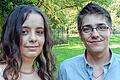 Elaine Berisha und Cristian Cenadi wollen mit ihrer Facebookseite schlechter Gestellten eine Freude bereiten.