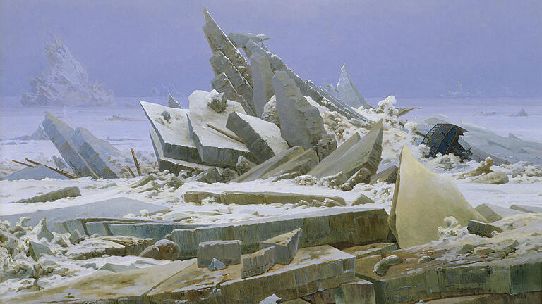 'Das Eismeer' von Caspar David Friedrich