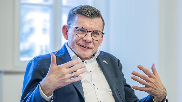 Hammelburgs Bürgermeister Armin Warmuth. - Hammelburgs Bürgermeister Armin Warmuth. Hammelburgs Bürgermeister Armin Warmuth. - Hammelburgs Bürgermeister Armin Warmuth.