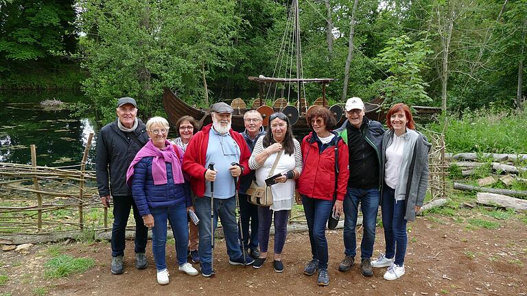 Die Wikingerzeit wird lebendig im historischen Park Ornavik bei Caen. Die Wikingerzeit wird lebendig im historischen Park Ornavik bei Caen.
