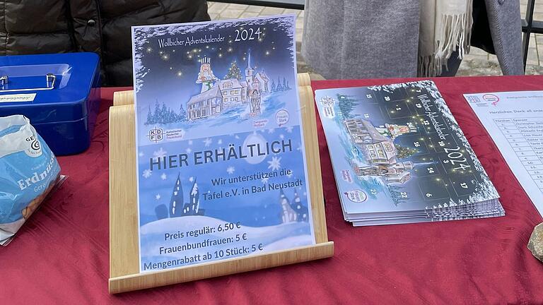 Bis 30. November ist der Adventskalender in Wollbach erhältlich.