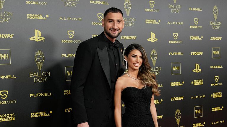 Donnarumma und Elefante.jpeg       -  Gianluigi Donnarumma und seine Ehefrau Alessia Elefante wurden Opfer eines Einbruchs.