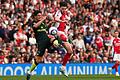 FC Arsenal - FC Brentford       -  Gala gegen Real, Enttäuschung gegen Brentford: Arsenals Declan Rice (r.) erlebt eine Woche mit Höhen und Tiefen.