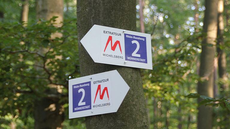 Die Extratour Michelsberg ist auf ihren 8,8 Kilometern Länge bestens ausgeschildert. Die Extratour Michelsberg ist auf ihren 8,8 Kilometern Länge bestens ausgeschildert.