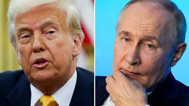 Donald Trump und Wladimir Putin       -  Donald Trump (l) und Wladimir Putin sollen sich bei ihrem Telefonat auch über Sport unterhalten haben.