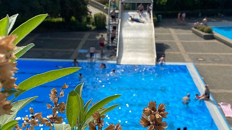 Schwimmbad Freibad Sportbad Mellrichstadt