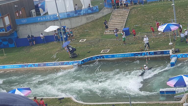 Kajak bei den Olympischen Spielen in Paris.       -  Kajak bei den Olympischen Spielen in Paris.