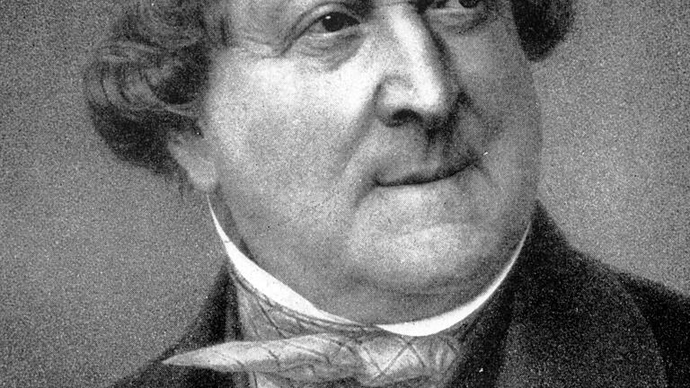 Gioachino Rossini. Die Uraufführung seines 'Barbier von Sevilla' war ein Desaster. Heute ist die Oper ein Welthit.