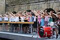 Die dritten Klassen der Gemeinschaftsschule Weikersheim und der Kraft-zu-Hohenlohe-Schule haben die Kinderoper 'La Bohème' aufgeführt.