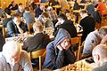 Turnierspieler der Schnellschach-Einzelmeisterschaft.