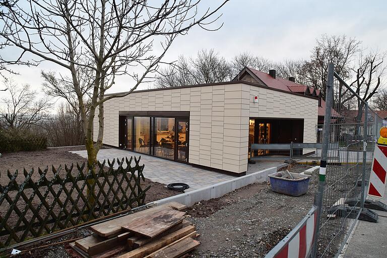 Der neue Klosterladen auf dem Schwanberg ist fertig. Heuer werden noch die Außenanlagen gestaltet. Der neue Klosterladen auf dem Schwanberg ist fertig. Heuer werden noch die Außenanlagen gestaltet.