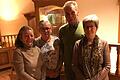 Auf dem Foto (von links): Beatrice Schick, Gisela Kronmüller, Gerd Thauer, Maria Thauer.