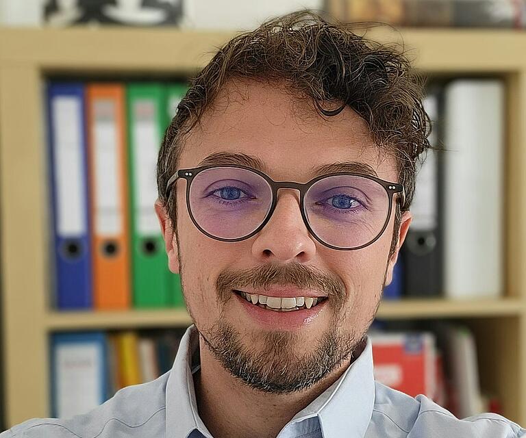 Nennt Gründe für die Zerstörung Würzburgs 1945: Historiker Lukas Willmy. Nennt Gründe für die Zerstörung Würzburgs 1945: Historiker Lukas Willmy.