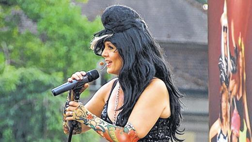 Fränkische Feuerwerks-Musik im Park