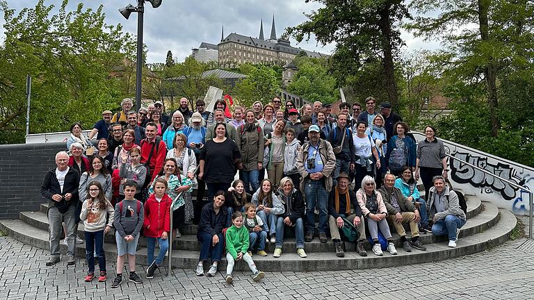 Teilnehmer des Tagesausfluges nach Bamberg