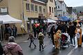 Mieses Wetter hielt viele Gäste vom Besuch des Burgsinner Ostermarktes ab.