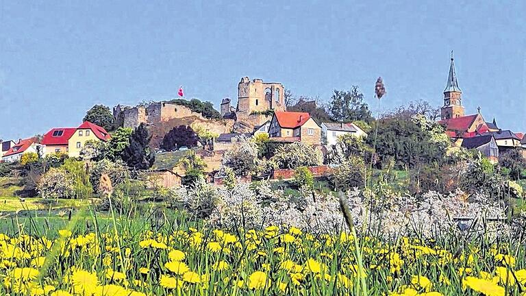 Herzstück des Burgenwinkels: Die Ruine Altenstein mit dem Burgeninformationszentrum.
