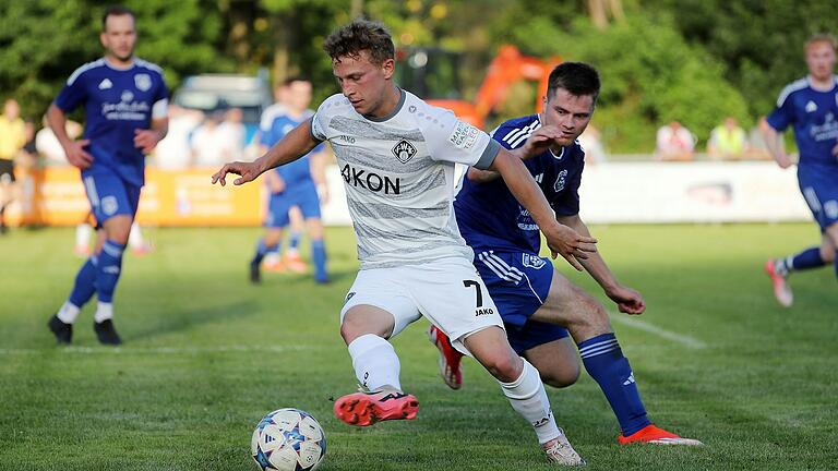 Traf bei seinem Saisondebüt dreimal für die Würzburger Kickers: Maximillian Fesser.