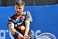 Vladyslav Orlov, der in der Zweiten Bundesliga für den TC Weiß-Blau Würzburg antritt, musste im Finale der Würzburger Tennis-Meisterschaften um seinen Sieg kämpfen.