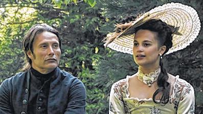 Alicia Vikander und Mads Mikkelsen in &bdquo;Die Königin und der Leibarzt&ldquo;