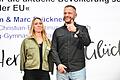 Preisverleihung 'Deutscher Lehrkräftepreis'       -  Tina Bergen und Marc Brückner vom Gymnasium Christian-Ernestinum Bayreuth wurden ausgezeichnet.