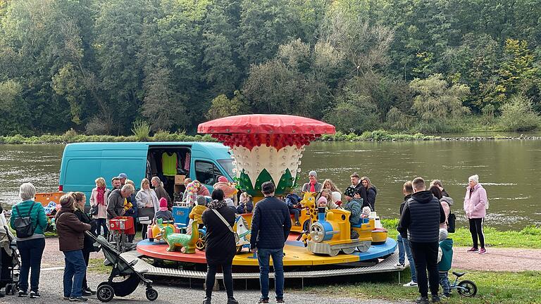 Gute Stimmung herrschte beim Martinimarkt in Marktheidenfeld