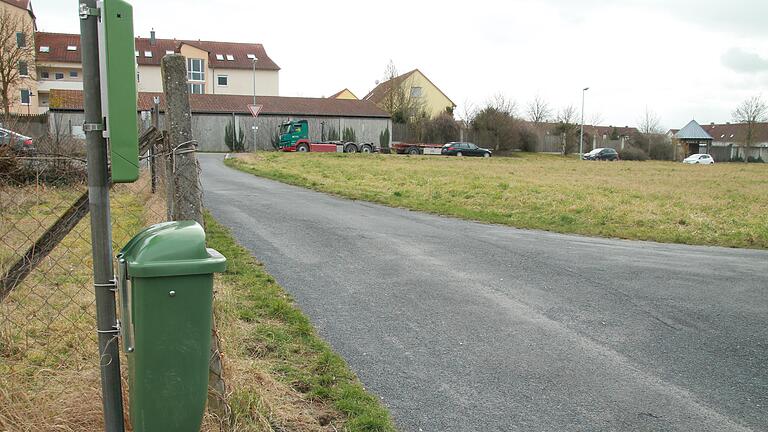 Hier soll die neue Kita in der Eußenheimer Straße entstehen. Hier soll die neue Kita in der Eußenheimer Straße entstehen.
