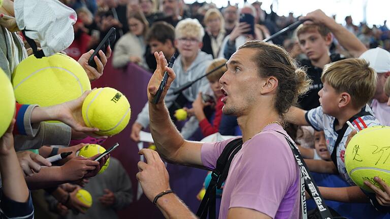 Tennis: ATP-Tour - Hamburg       -  Alexander Zverev wäre gerne Fahnenträger der deutschen Olympia-Mannschaft in Paris.